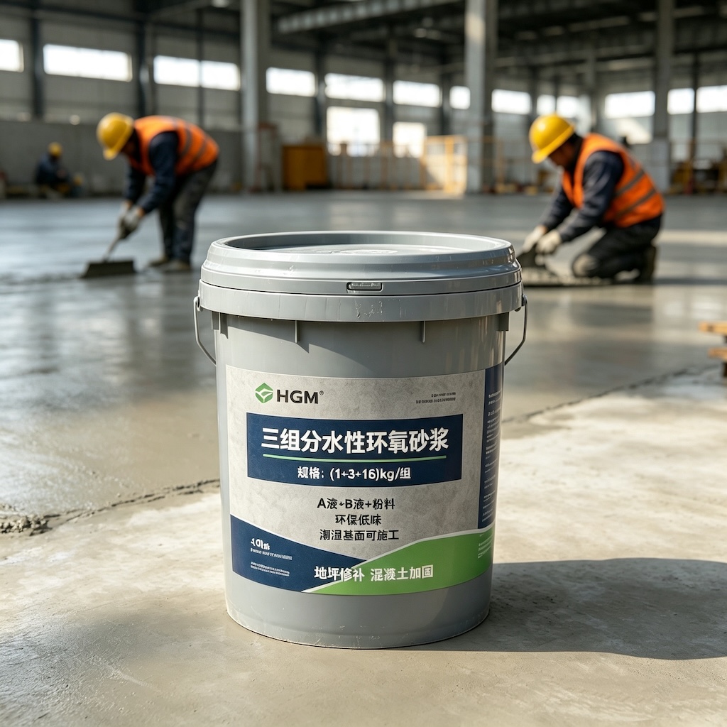 商洛三组份水性环氧砂浆